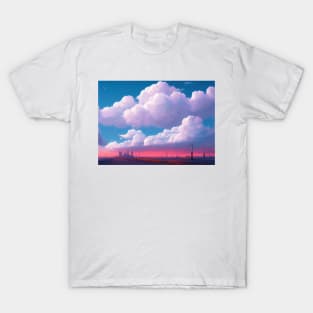 Cloudy Cityscape T-Shirt